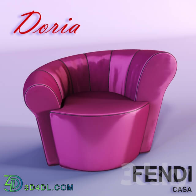 Armchair Doria Fendi Casa