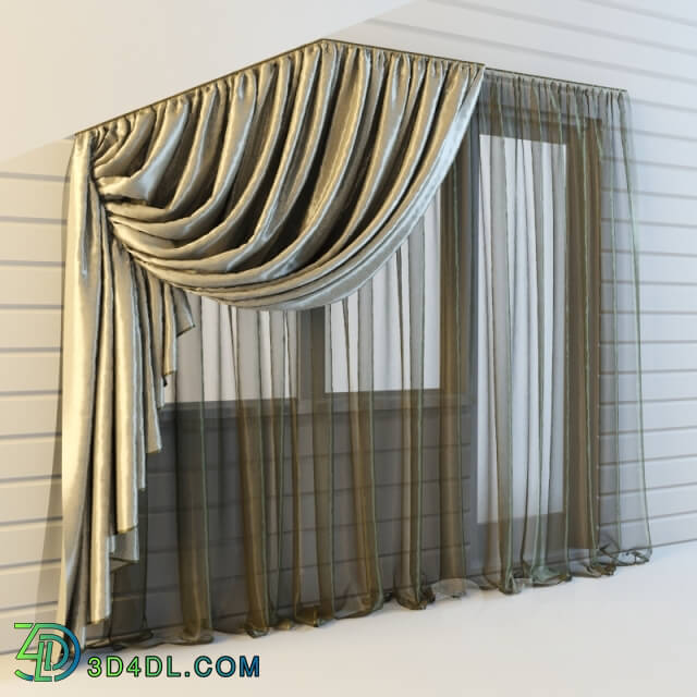 tulle chamfered window