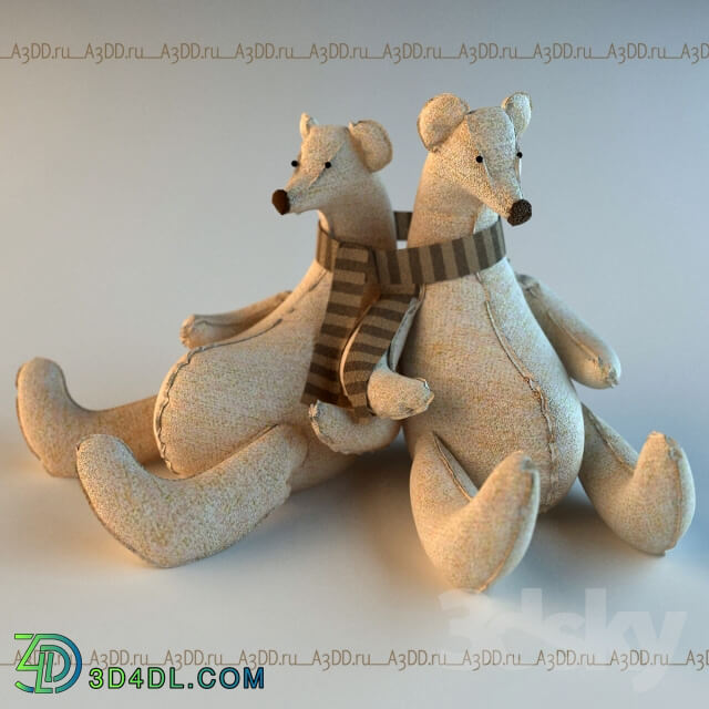Toy - Bears in a scarf