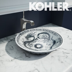 Wash basin - Kohler Imperial Blue _ Margaux 