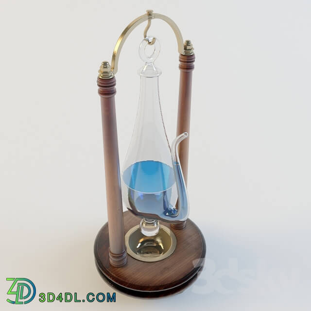 Other decorative objects - Barometer Authentic Models Tabletop Weather Glass