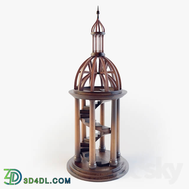 Indoor sculpture Authentic Models Bell Tower Antica