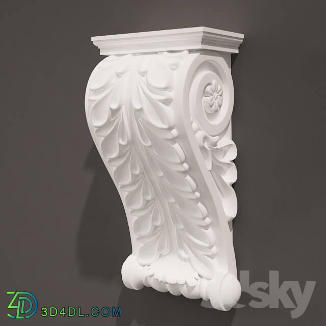 Decorative plaster - Holder Antique Style 0.3