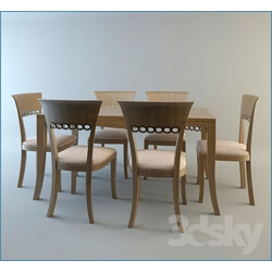 Table _ Chair - dining area 