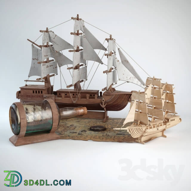 Other decorative objects - Ships