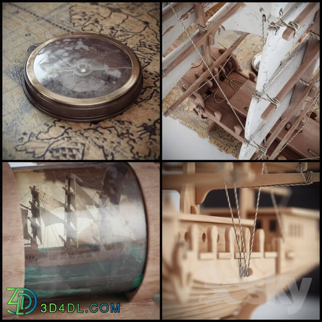 Other decorative objects - Ships