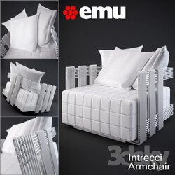 Arm chair - emu Intrecci Lounge Armchair 