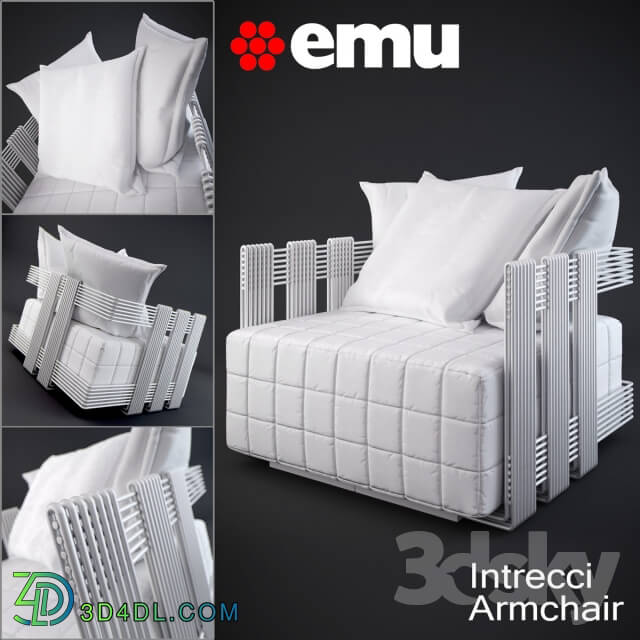 Arm chair - emu Intrecci Lounge Armchair