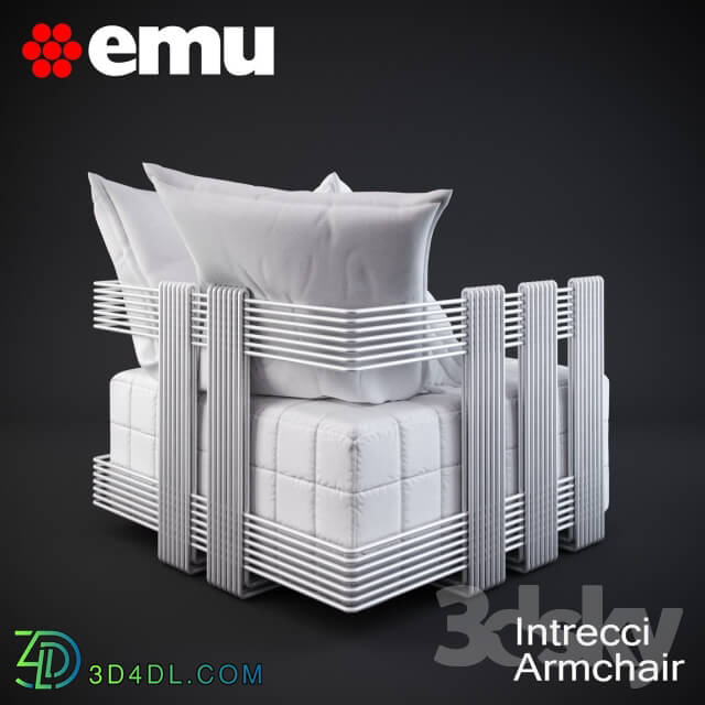 Arm chair - emu Intrecci Lounge Armchair