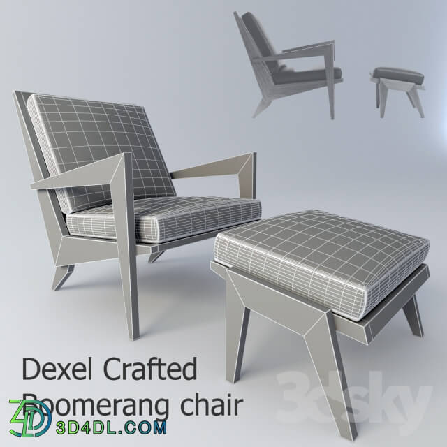 Dexel Crafted Boomerang chair