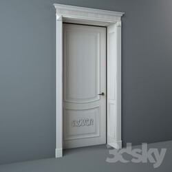 Classical entrance door 