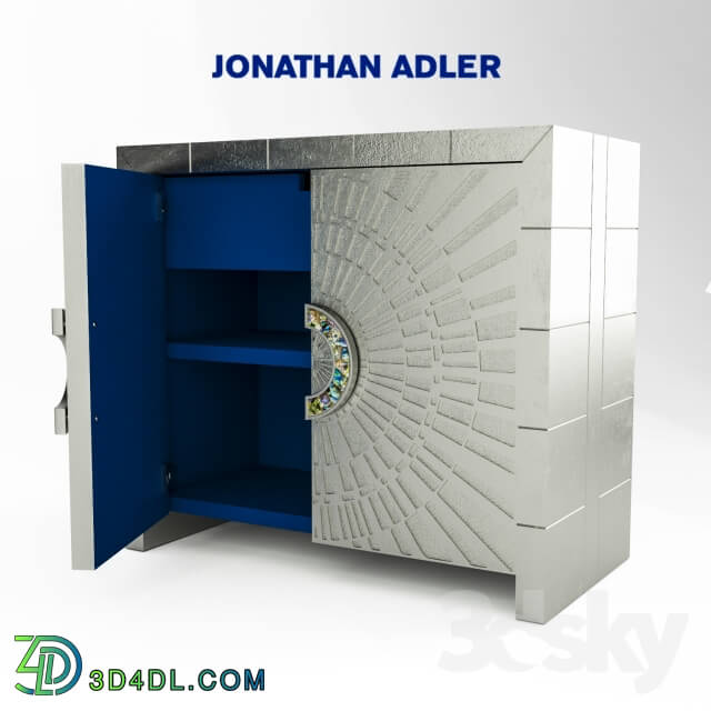 Sideboard _ Chest of drawer - Locker Talitha Console Cabinet Jonatan Adler