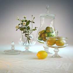 Other kitchen accessories - Decorative vase with fruit 