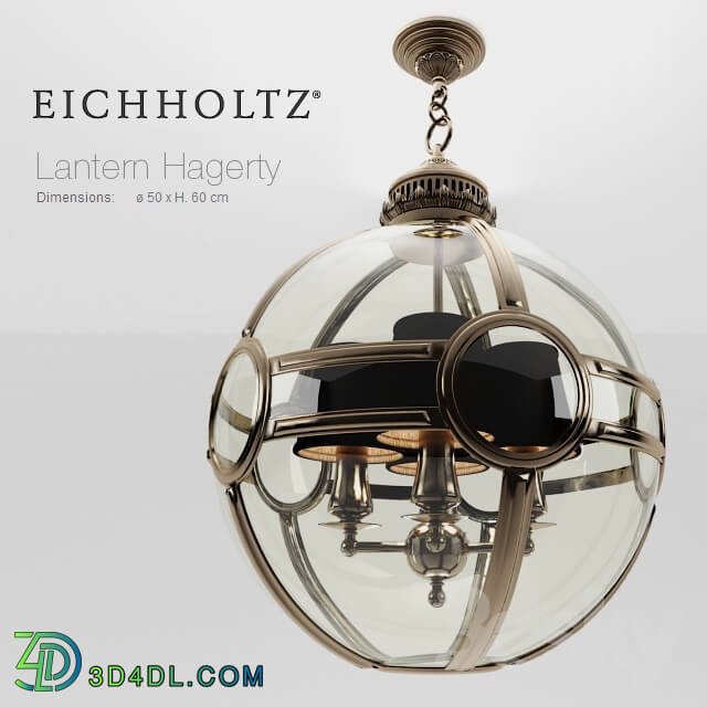 Ceiling light - Chandelier EICHHOLTZ Lantern Hagerty