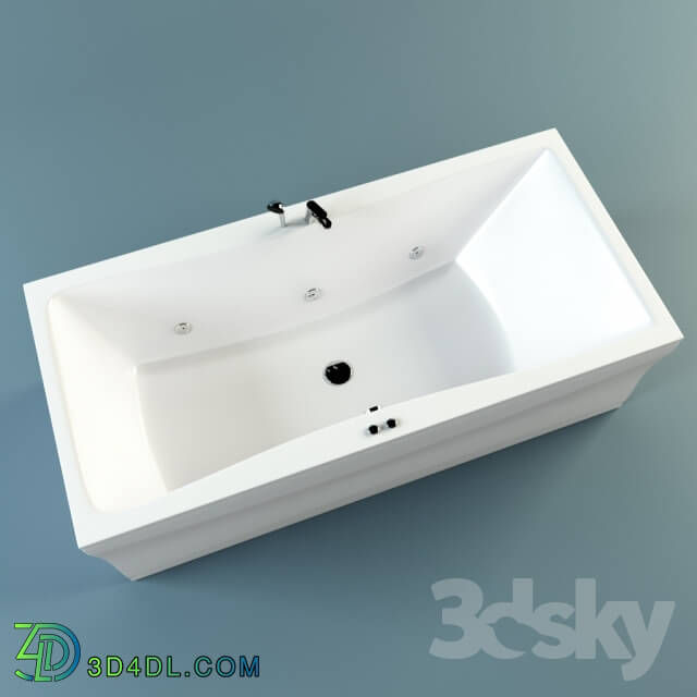 Acrylic bathtub Aquatek quot Phoenix quot 