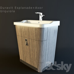 Bathroom furniture - Duravit Esplanade _ Axor Urquiola 