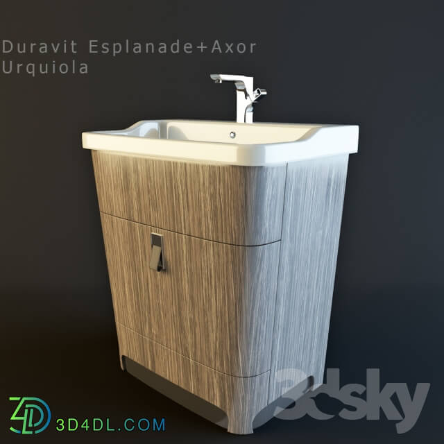 Bathroom furniture - Duravit Esplanade _ Axor Urquiola