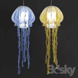 medusa light Pendant light 3D Models 