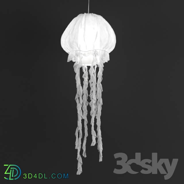 medusa light Pendant light 3D Models