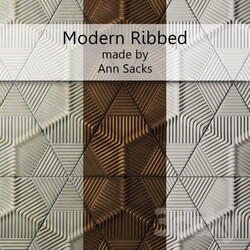 Tile Modern Ribbed by Ann Sacks 