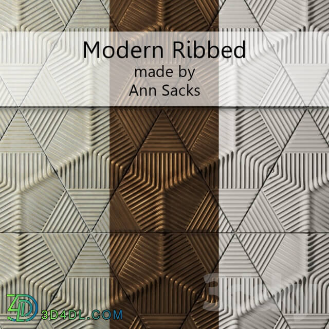 Tile Modern Ribbed by Ann Sacks