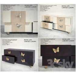 Sideboard Chest of drawer Dressers ROYAL LIFE LOW KEY LUXURY. 