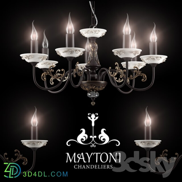 Ceiling light - Chandelier Maytoni ARM565-07-R