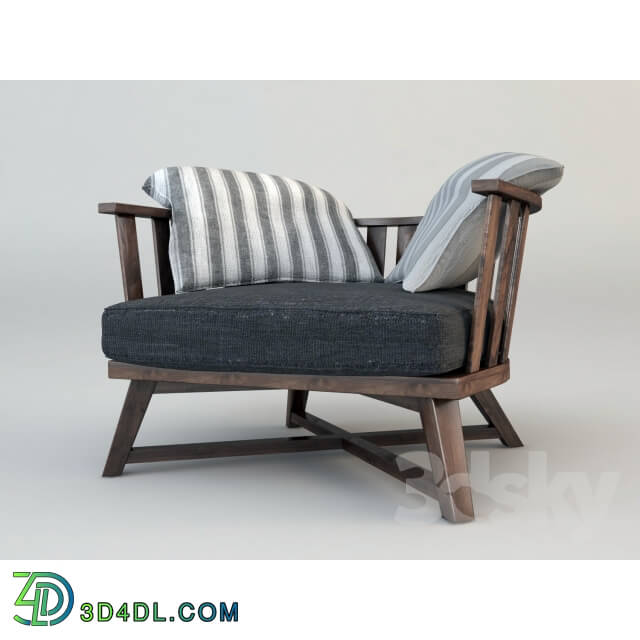 Arm chair - chairWood