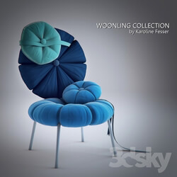 Brightly colored Woonling Collection by Karoline Fesser 