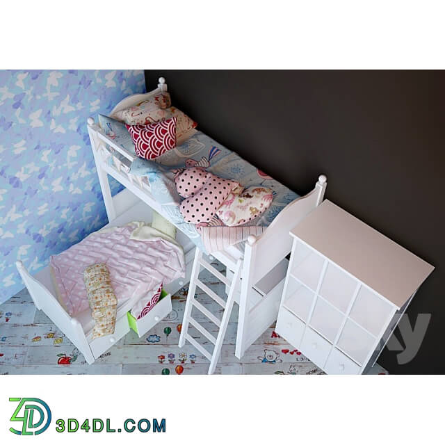 Children 2x bunk bed