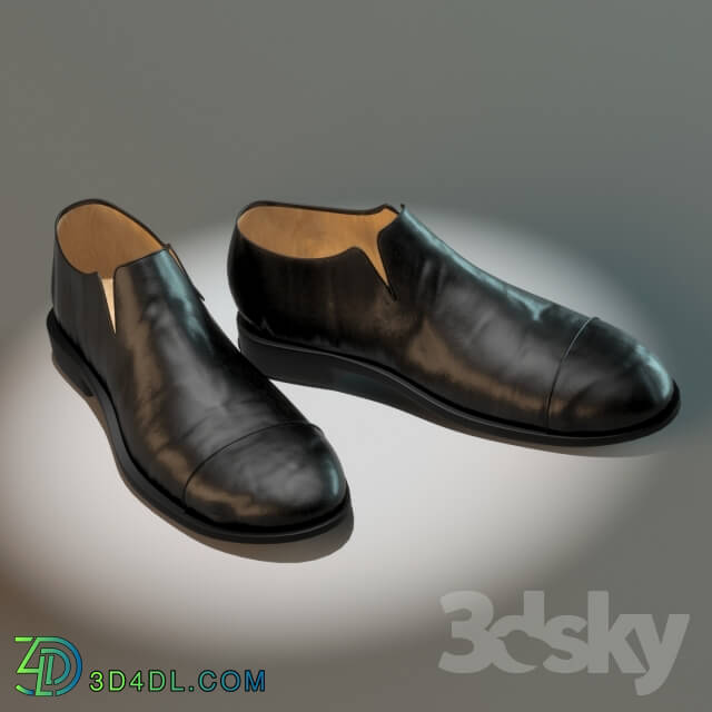 Shoes man Footwear 3D Models