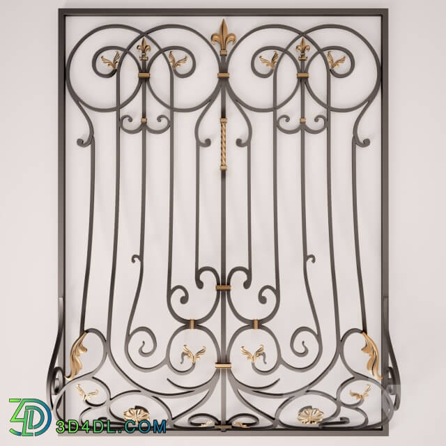 Doors - Forged grille