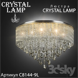 Chandelier Crystal lamp C8144 9L 