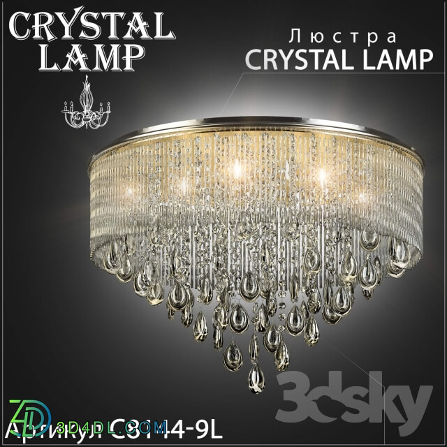 Chandelier Crystal lamp C8144 9L