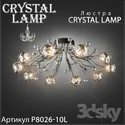 Chandelier Crystal lamp P8026 10L 