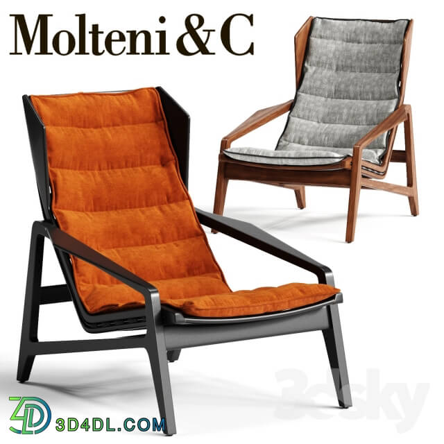 Molteni amp C D.156.3 Armchair