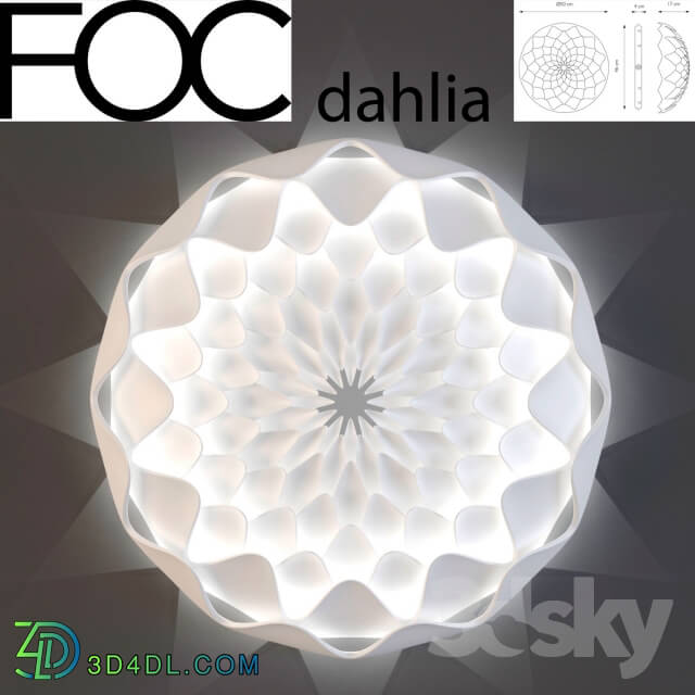 Ceiling light - FOC Dahlia