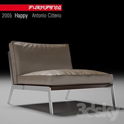 Arm chair - Flexform Happy 