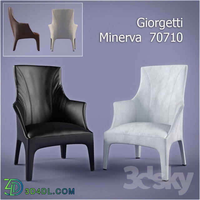 Arm chair - Giorgetti Minerva 70710