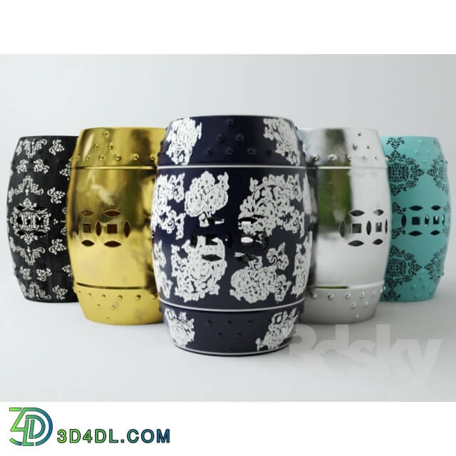 Decorative Garden Stools