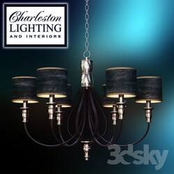 Ceiling light - Chandelier _ Charleston lighting _ 008464 