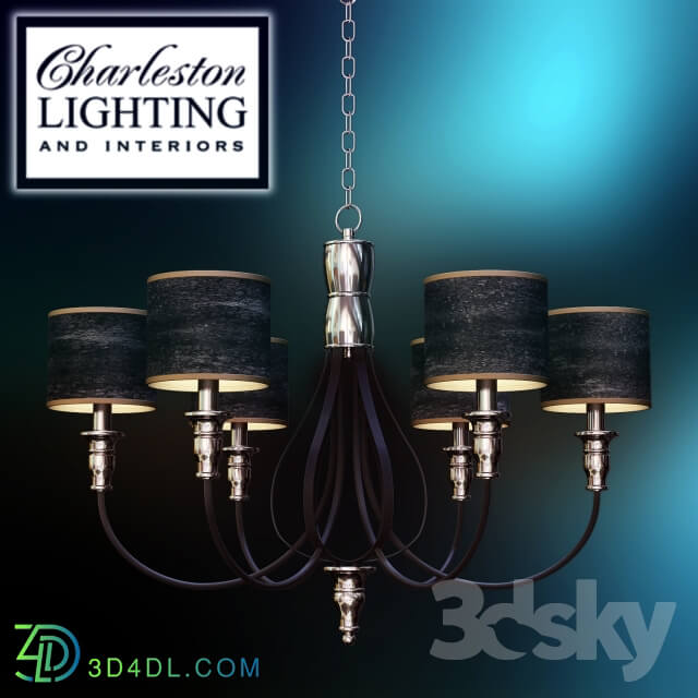 Ceiling light - Chandelier _ Charleston lighting _ 008464