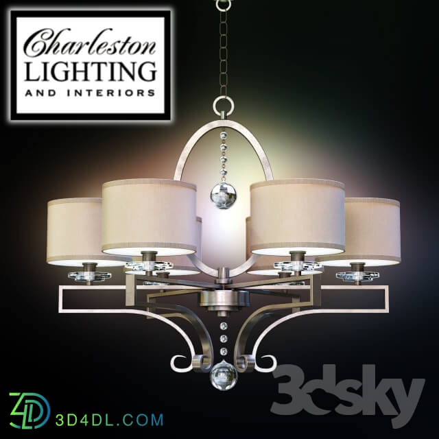 Ceiling light - Chandelier _ Charleston lighting _ 313266