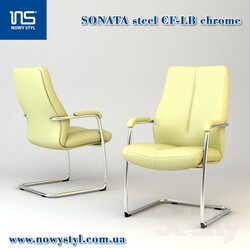 Office furniture - SONATA steel CF-LB chrome 