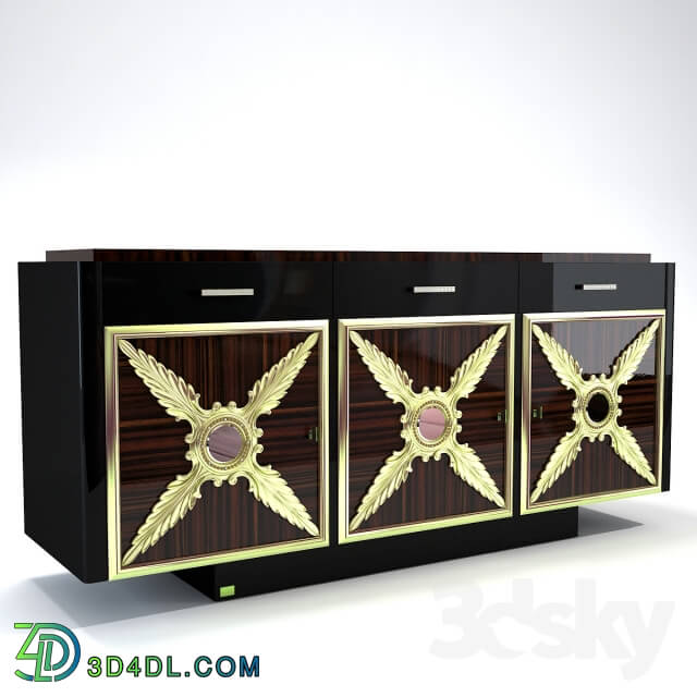 Sideboard Chest of drawer Locker Grilli arte stile design