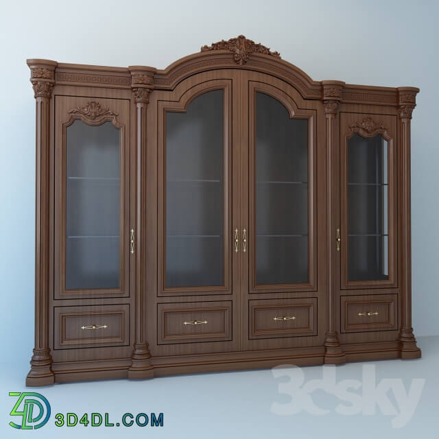 Wardrobe Display cabinets showcase 4