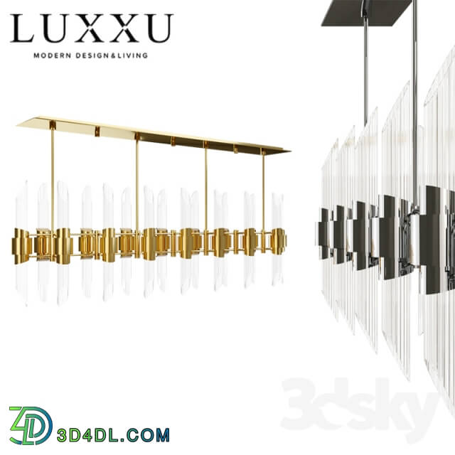Luxxu TYCHO RECTANGULAR suspension Pendant light 3D Models