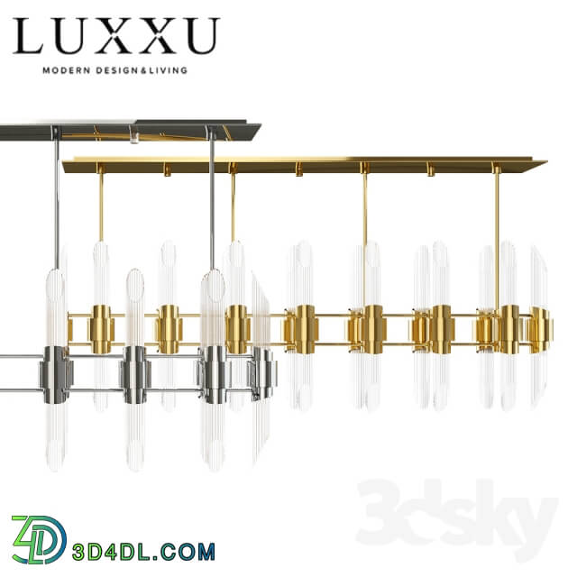 Luxxu TYCHO RECTANGULAR suspension Pendant light 3D Models