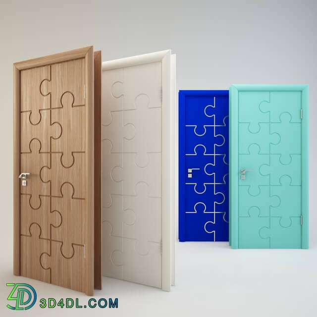 Door quot puzzle quot Mari furniture factory