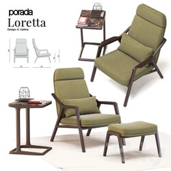 Arm chair - Laurette__39_s chair _ Porada Loretta 